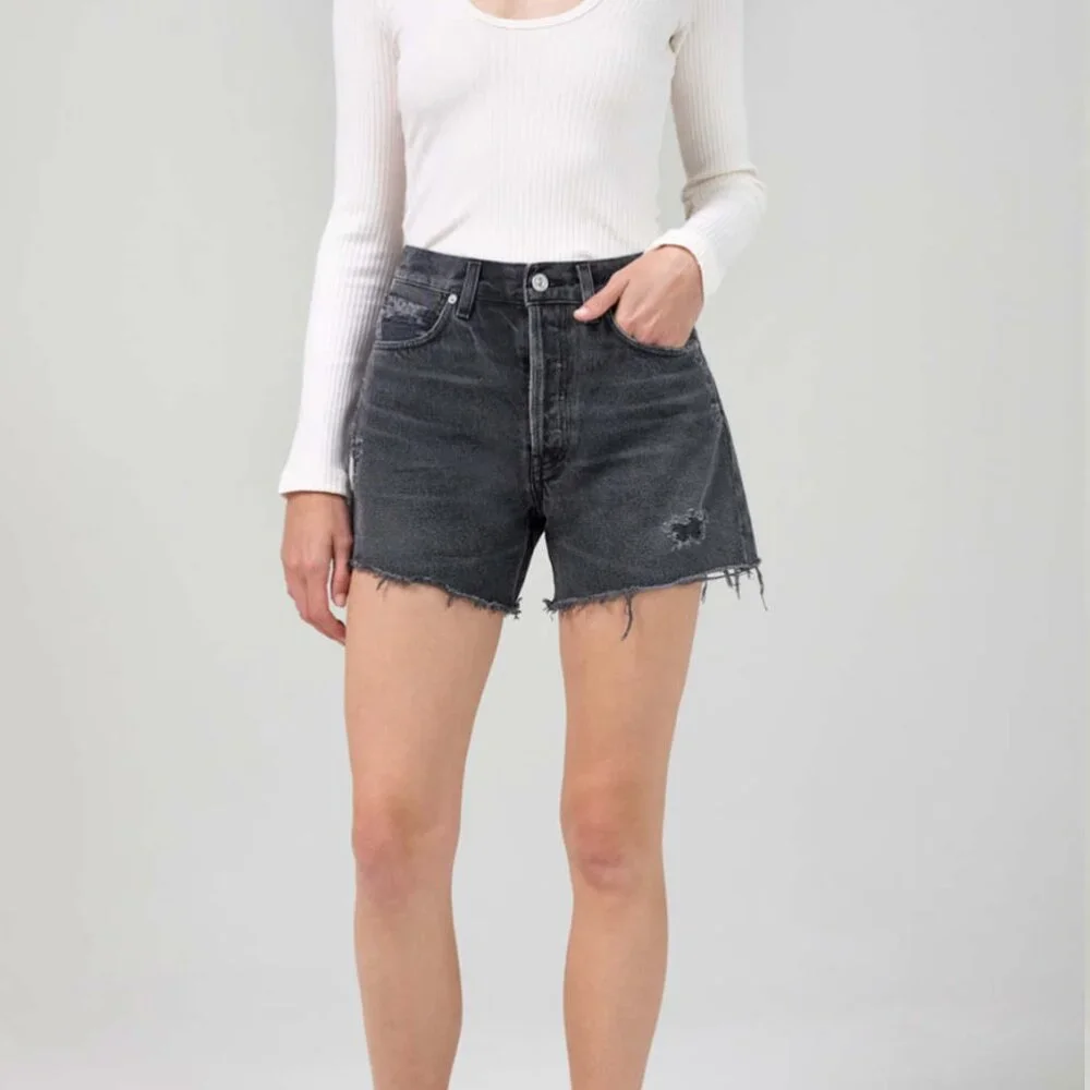 Citizens of Humanity | Annabelle Long Jean Shorts in Medusa